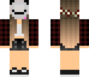 masked girl
