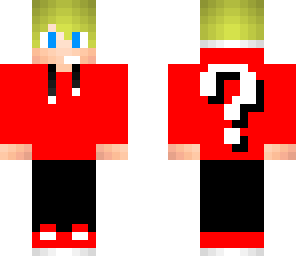 red lucky block man