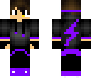 purple lightning boy
