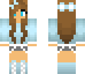 blue girl
