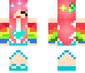 happy rainbow girl