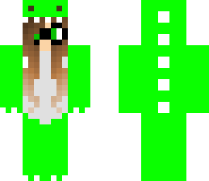 green dino onesie