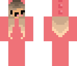 pink dino girl