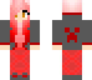red sleeping girl