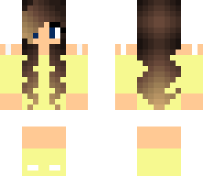 yellow and white girl