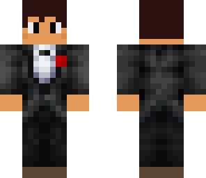 cute boy in tuxedo