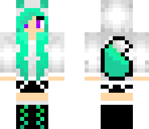 sea foam fox girl