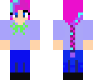 multi colour braid