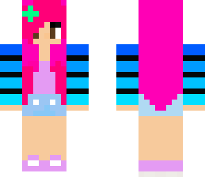 pink cute girl