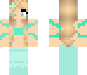 blue mermaid