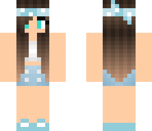 blue bandana girl
