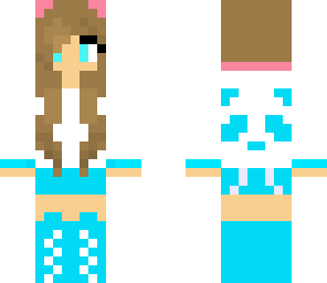 blue girl
