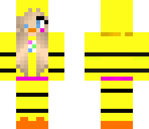 re-edited toy chica fnaf girl skin