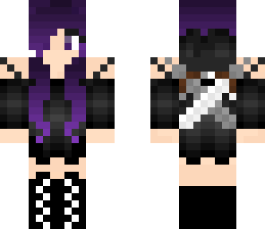 purple sword fighter girl