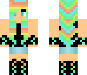 rainbow girl