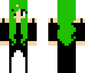 pretty girl green