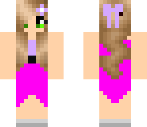 puprle dress