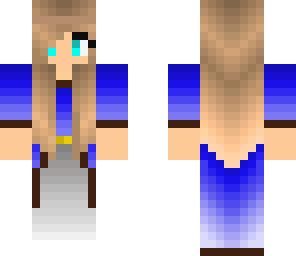 blue girl