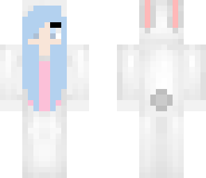 edit of a bunny skin