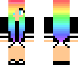 rainbow girl