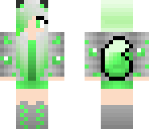 emerald wolf girl