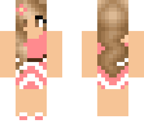pink summer girl