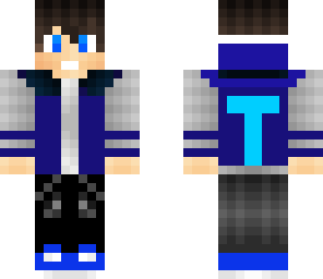 blue jacket