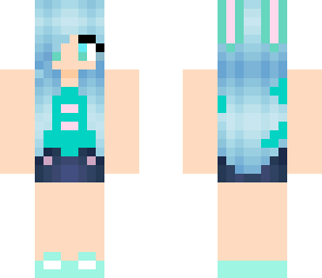 blue bunny girl