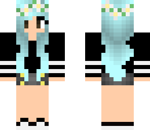 blue hair