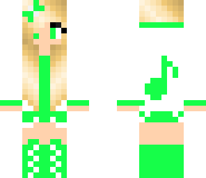 green music girl