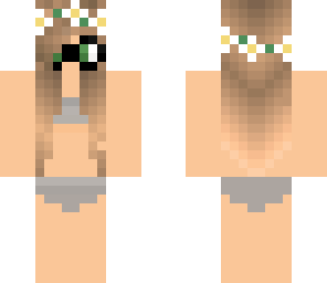hipster gil in swimsuit