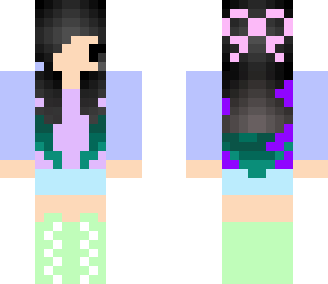 chibi pastel girl