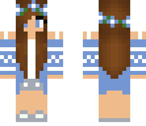 blue girl