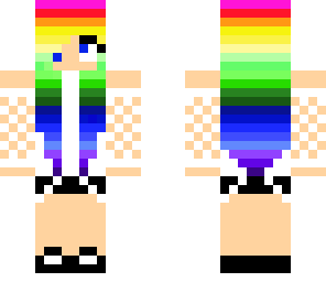 rainbow girl
