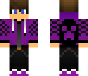 cool purple guy skin