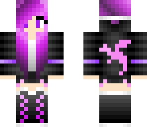 purple dragon girl