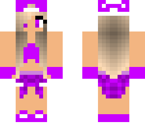 cute purple tomboy
