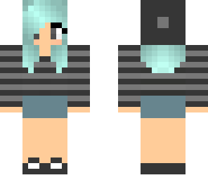 bluee hair