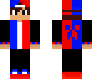 red vs blue teen boy