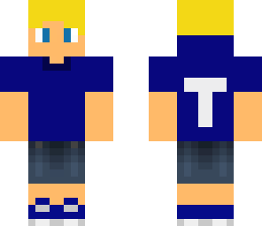 blond boy blue hoodie