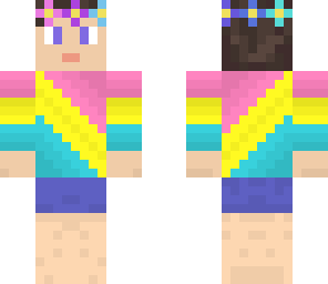 pan flag skin