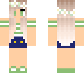 cute green gal