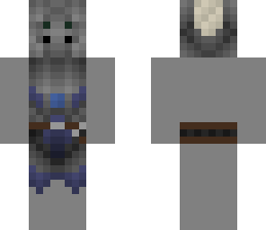 unfinished blue knight