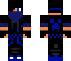 cool bandana skin blue