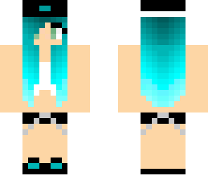 i made this out of a base teal hair
