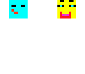 block of random faces