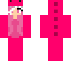 girl in dino pjs