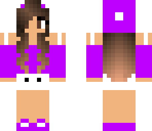 edited purple casual girl