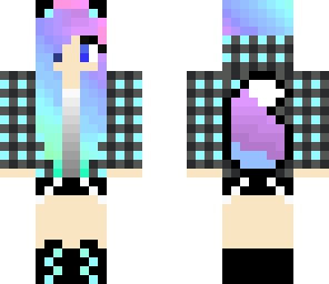 pastel fox girl