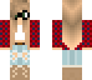 cute plaid girl